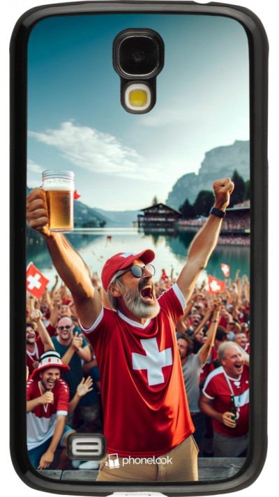 Samsung Galaxy S4 Case Hülle - Schweizer Sieg Fanzone Euro 2024