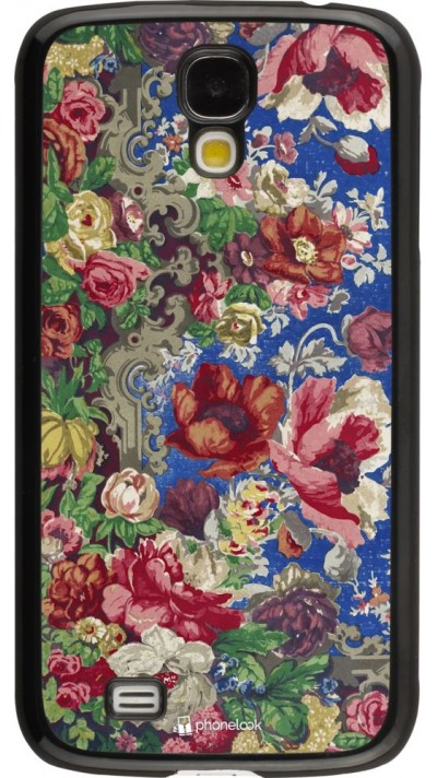 Coque Samsung Galaxy S4 - Vintage Art Flowers