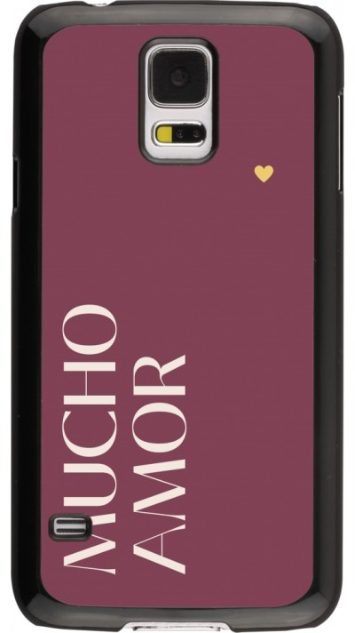 Coque Samsung Galaxy S5 - Valentine 2024 mucho amor rosado