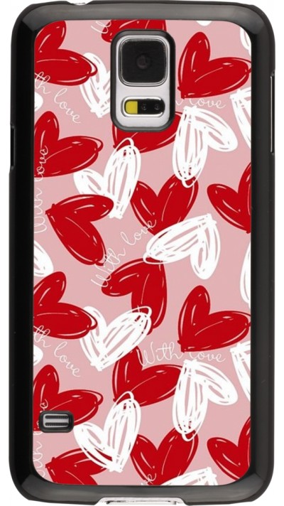 Coque Samsung Galaxy S5 - Valentine 2024 with love heart