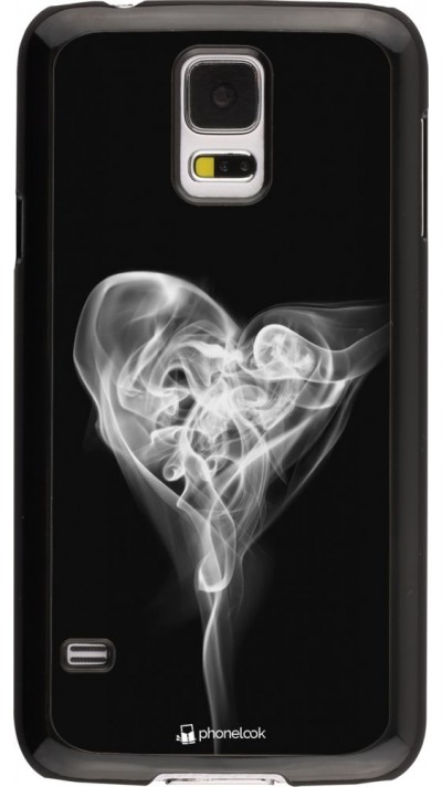 Hülle Samsung Galaxy S5 - Valentine 2022 Black Smoke