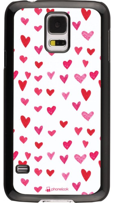 Hülle Samsung Galaxy S5 - Valentine 2022 Many pink hearts