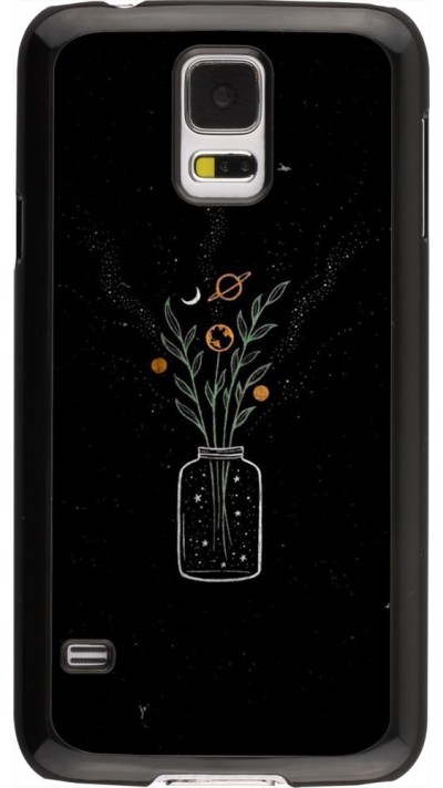 Hülle Samsung Galaxy S5 - Vase black