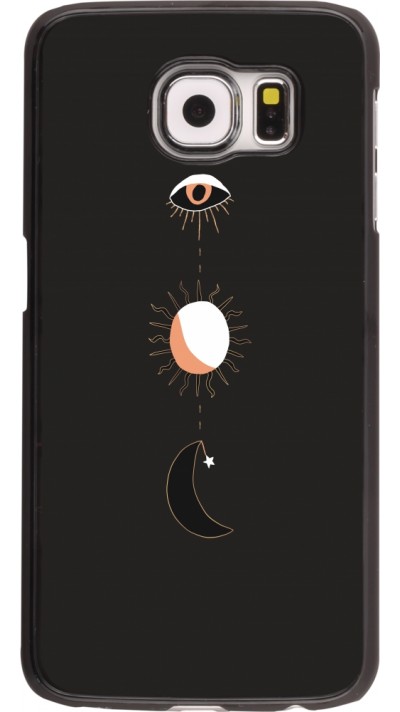 Samsung Galaxy S6 Case Hülle - Halloween 22 eye sun moon