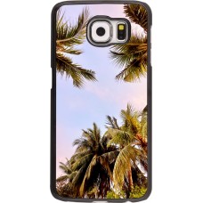 Samsung Galaxy S6 Case Hülle - Summer 2023 palm tree vibe