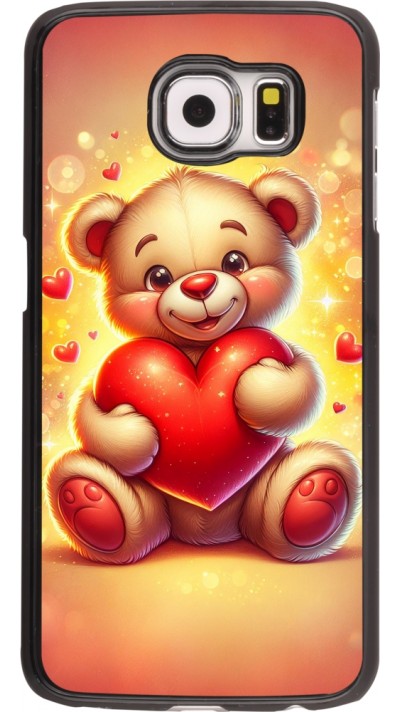 Coque Samsung Galaxy S6 edge - Valentine 2024 Teddy love