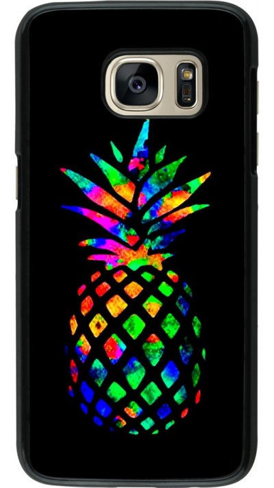 Hülle Samsung Galaxy S7 - Ananas Multi-colors