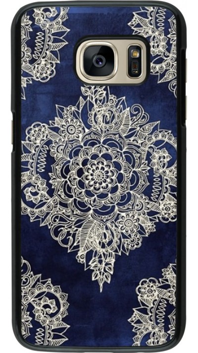 Hülle Samsung Galaxy S7 - Cream Flower Moroccan