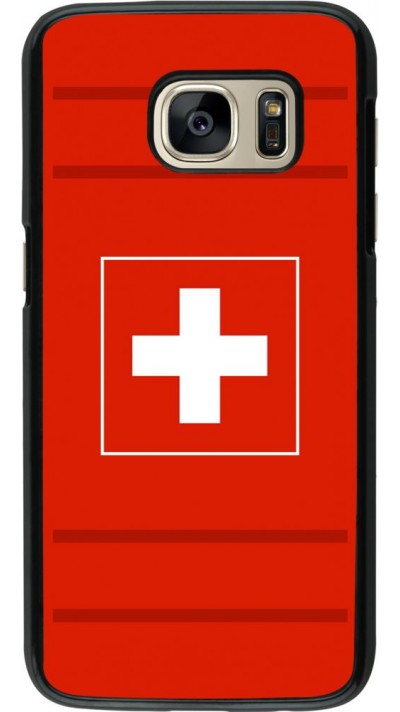 Hülle Samsung Galaxy S7 - Euro 2020 Switzerland