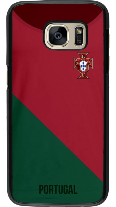Samsung Galaxy S7 Case Hülle - Fussballtrikot Portugal2022