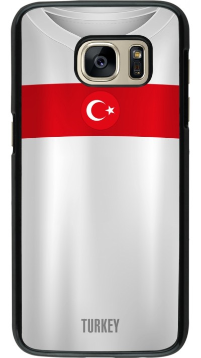 Samsung Galaxy S7 Case Hülle - Türkei personalisierbares Fussballtrikot