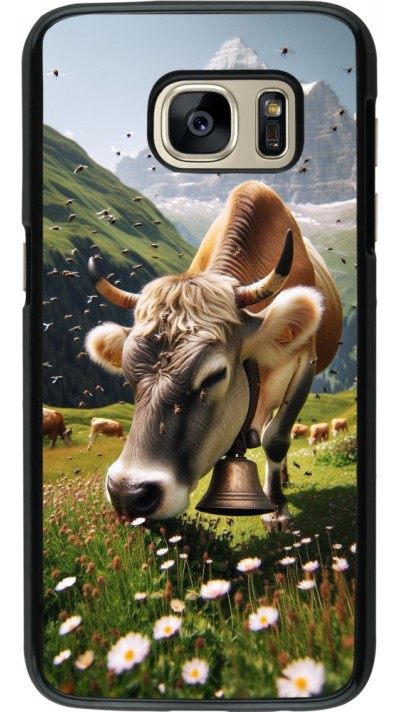 Coque Samsung Galaxy S7 - Vache montagne Valais