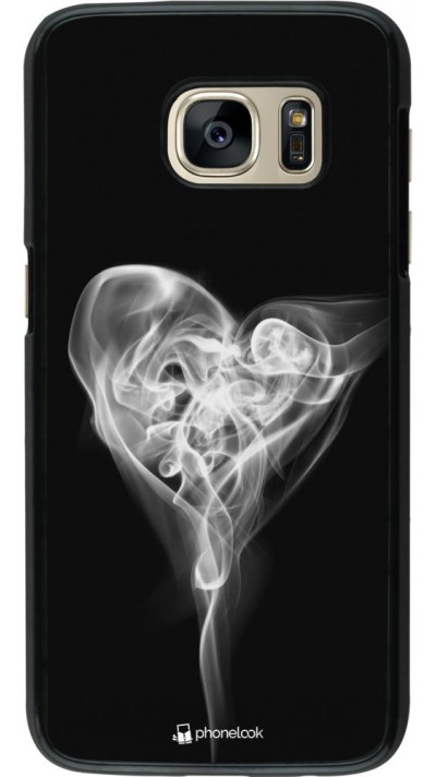 Coque Samsung Galaxy S7 - Valentine 2022 Black Smoke