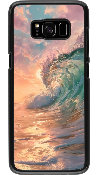 Samsung Galaxy S8 Case Hülle - Wave Sunset