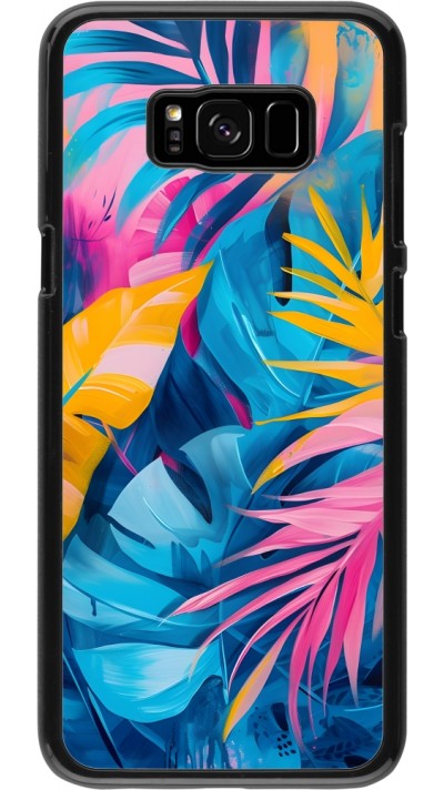 Coque Samsung Galaxy S8+ - Palms Blue