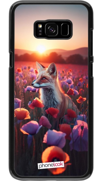 Coque Samsung Galaxy S8+ - Renard pourpre au crépuscule