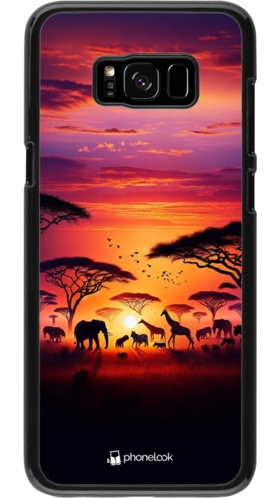 Coque Samsung Galaxy S8+ - Safari sunset wildlife