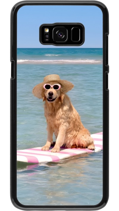 Coque Samsung Galaxy S8+ - Summer Dog on Paddle