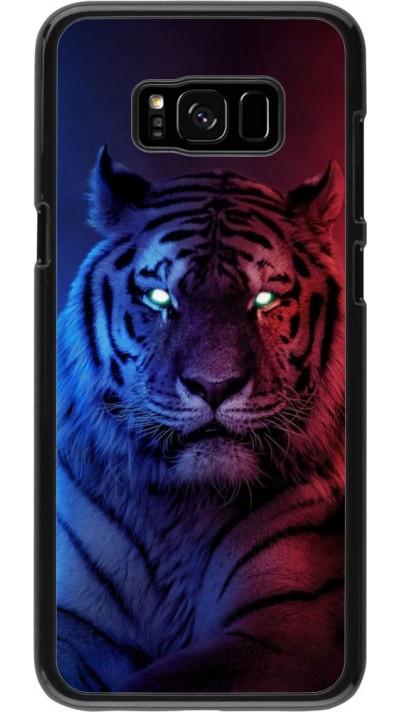 Coque Samsung Galaxy S8+ - Tiger Blue Red