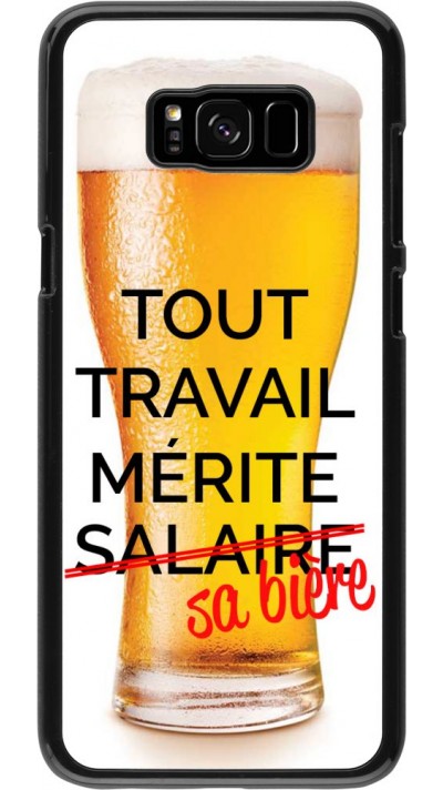 Coque Samsung Galaxy S8+ - Tout travail mérite sa bière