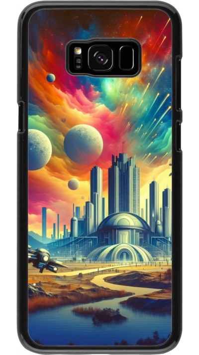 Coque Samsung Galaxy S8+ - Ville extra-dôme futuriste