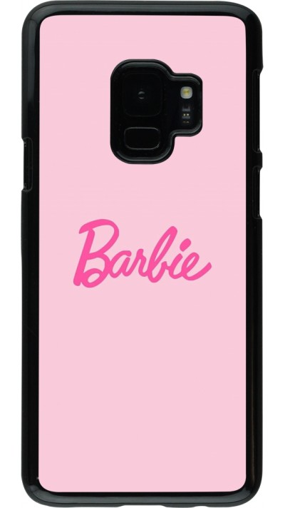 Samsung Galaxy S9 Case Hülle - Barbie Text