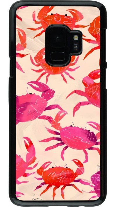 Samsung Galaxy S9 Case Hülle - Crabs Paint