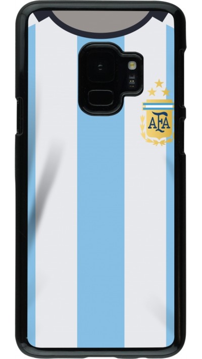 Coque Samsung Galaxy S9 - Maillot de football Argentine 2022 personnalisable