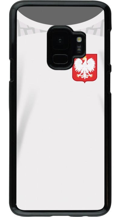 Coque Samsung Galaxy S9 - Maillot de football Pologne 2022 personnalisable