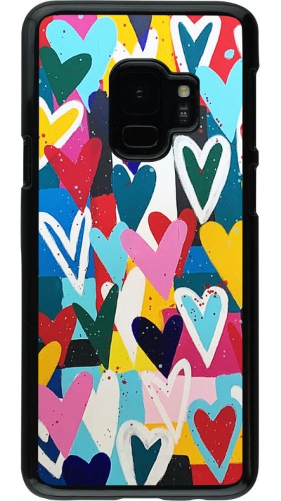 Coque Samsung Galaxy S9 - Joyful Hearts