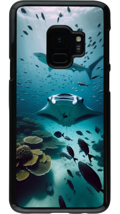 Coque Samsung Galaxy S9 - Manta Lagon Nettoyage