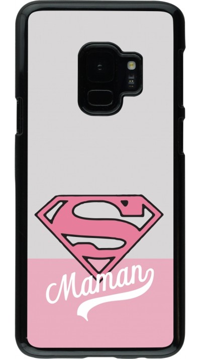 Coque Samsung Galaxy S9 - Mom 2024 Super hero maman