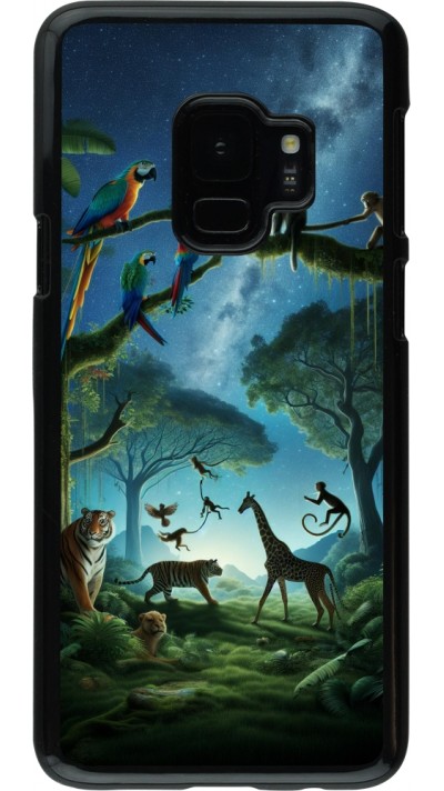 Coque Samsung Galaxy S9 - Paradis des animaux exotiques