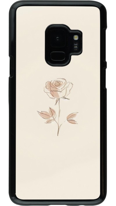 Coque Samsung Galaxy S9 - Sable Rose Minimaliste