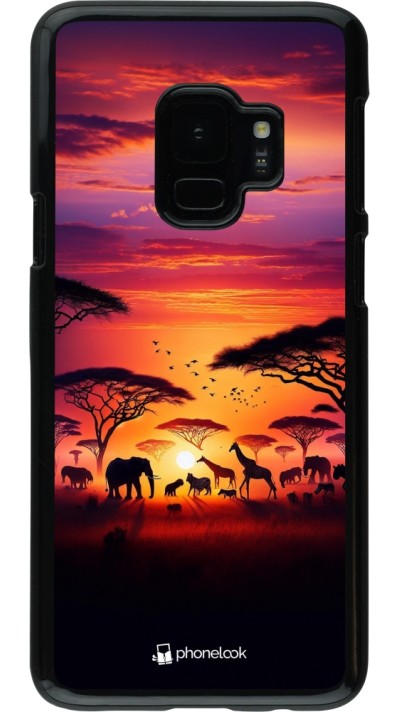 Coque Samsung Galaxy S9 - Safari sunset wildlife