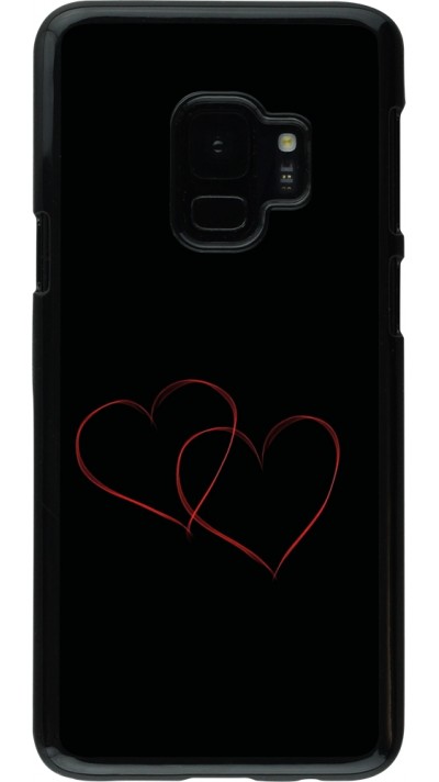 Samsung Galaxy S9 Case Hülle - Valentine 2023 attached heart