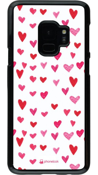 Coque Samsung Galaxy S9 - Valentine 2022 Many pink hearts