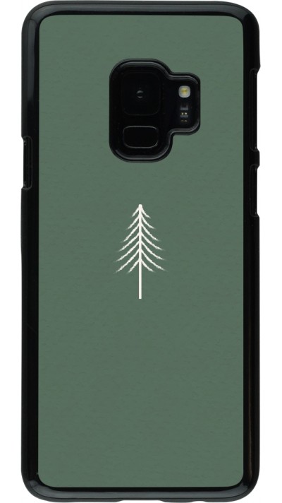 Samsung Galaxy S9 Case Hülle - Christmas 22 minimalist tree