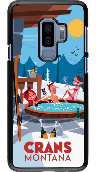 Samsung Galaxy S9+ Case Hülle - Crans-Montana Mountain Jacuzzi