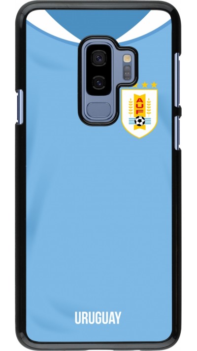 Samsung Galaxy S9+ Case Hülle - Uruguay 2022 personalisierbares Fussballtrikot