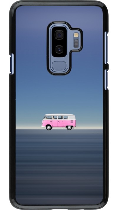 Samsung Galaxy S9+ Case Hülle - Spring 23 pink bus