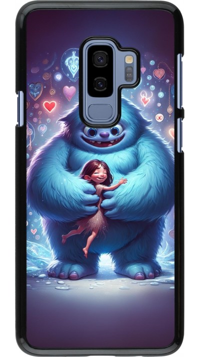 Samsung Galaxy S9+ Case Hülle - Valentin 2024 Flauschige Liebe