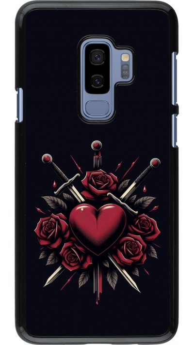 Samsung Galaxy S9+ Case Hülle - Valentine 2024 gothic love