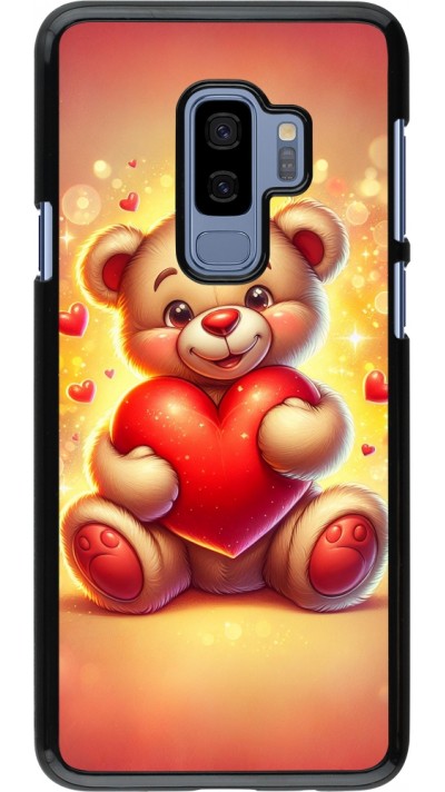 Samsung Galaxy S9+ Case Hülle - Valentin 2024 Teddy Liebe