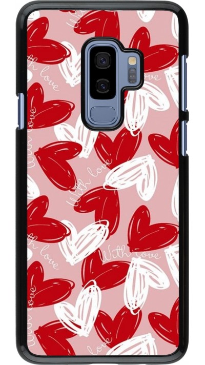 Samsung Galaxy S9+ Case Hülle - Valentine 2024 with love heart