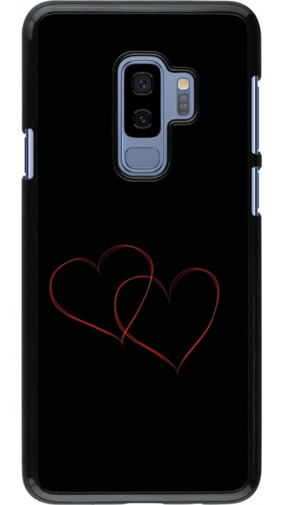 Samsung Galaxy S9+ Case Hülle - Valentine 2023 attached heart