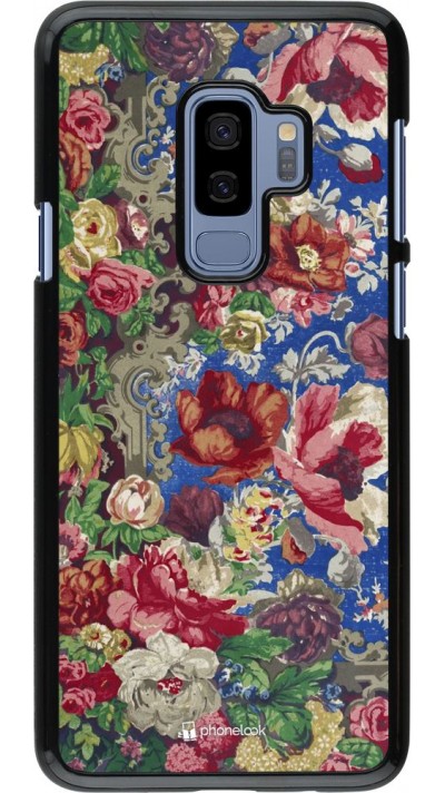 Coque Samsung Galaxy S9+ - Vintage Art Flowers