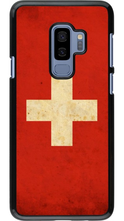 Coque Samsung Galaxy S9+ - Vintage Flag SWISS