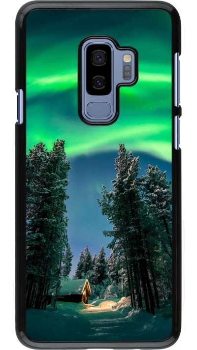 Samsung Galaxy S9+ Case Hülle - Winter 22 Northern Lights