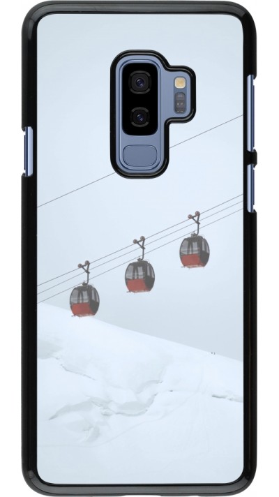 Samsung Galaxy S9+ Case Hülle - Winter 22 ski lift